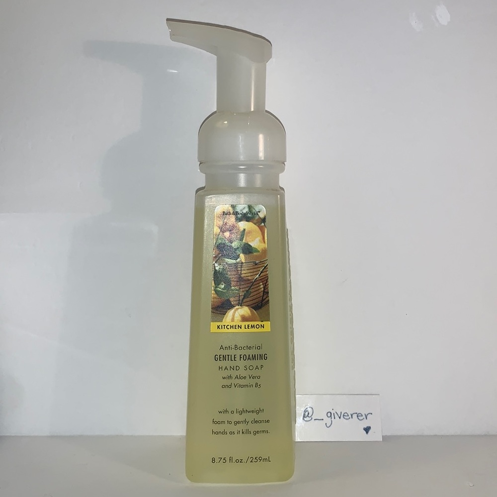 Kitchen Lemon Foaming Hand Soap Anti-bacterial
